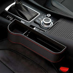 Automobiles Car Seat Gap Filler , Multifunctional Car Seat Organizer (PU Leather)
