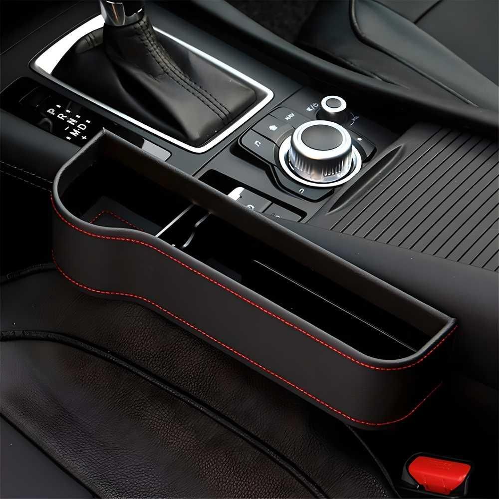 Automobiles Car Seat Gap Filler , Multifunctional Car Seat Organizer (PU Leather)