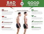 Adjustable Back Posture Corrector/ Slouching Relieve Pain Belt Women Men