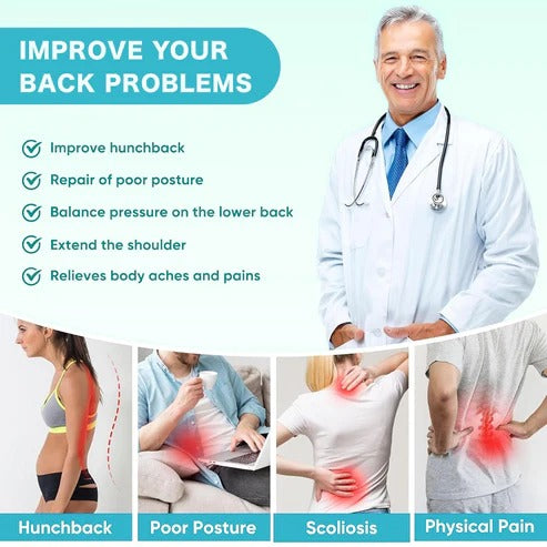 Adjustable Back Posture Corrector/ Slouching Relieve Pain Belt Women Men