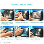 Crystal Clear Mirrors | Anti-Fog, Waterproof & Anti-Glare Film